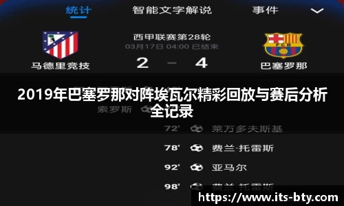 2019年巴塞罗那对阵埃瓦尔精彩回放与赛后分析全记录